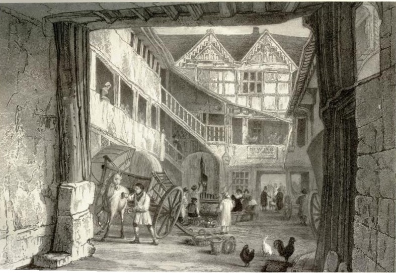  The New Inn, Gloucester, in the 18th century
