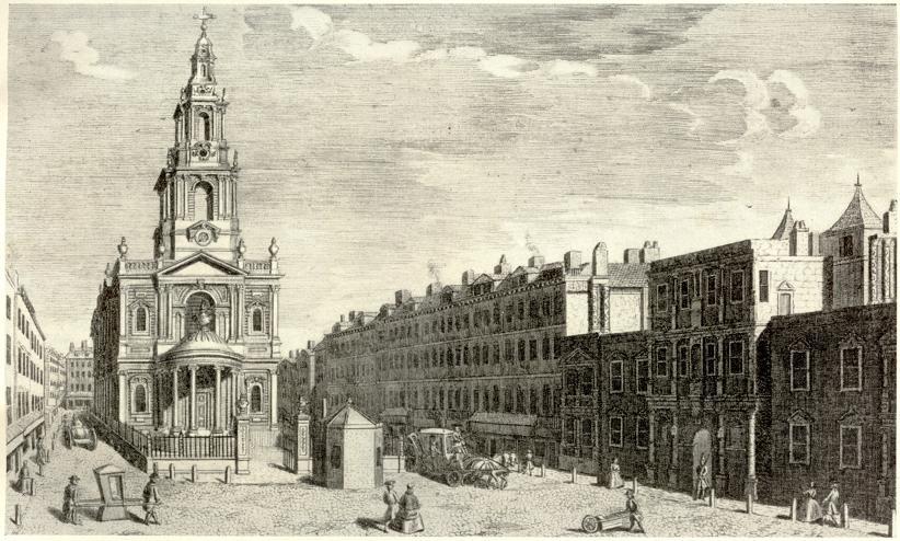  St Mary's in the Strand, 1753