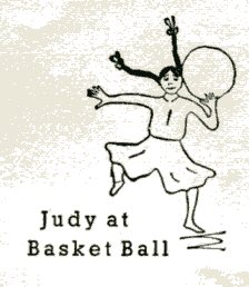 Judy at Basket Ball from 'Daddy-Long-Legs' by Jean Webster