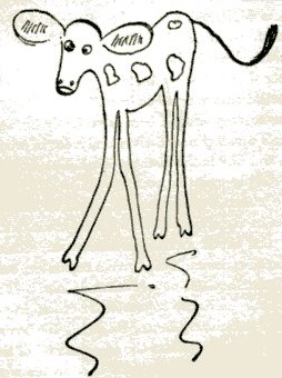 Calf from 'Daddy-Long-Legs' by Jean Webster